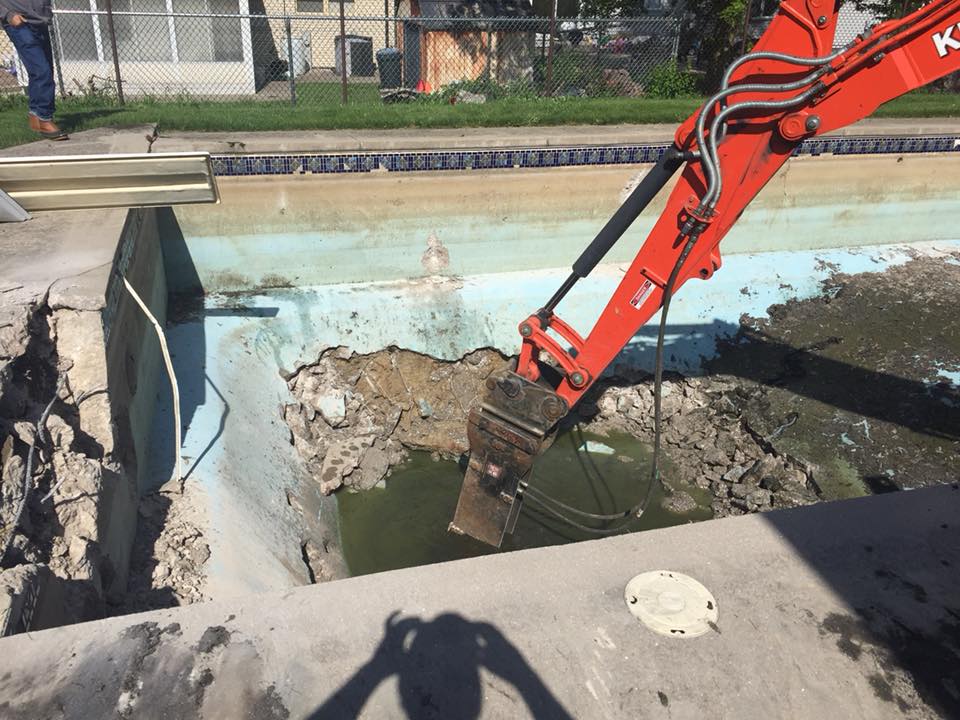 Swimming Pool Removal Frankfort IL 